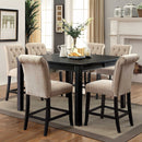 Sania - 7 Pc Counter Ht Table Set