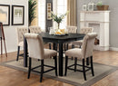 Sania - 7 Pc Counter Ht Table Set