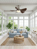 Stylish Compact Silent Ceiling Fan Light