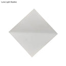 GobekUsa Stylish Curved Wall Sconce with Acrylic Squared Shade: Warm/White LED Bedroom Lamp