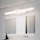 GobekUsa Stylish LED Wall Mount Light with Aluminum and Acrylic Design - Black/White (16"/29" Dia)
