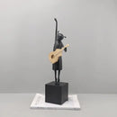 GobekUsa Guitarist Resin Figure Sculptures Home Decoration Figurines