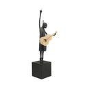 GobekUsa Guitarist Resin Figure Sculptures Home Decoration Figurines