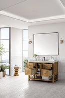 James Martin Breckenridge 48" Single Bathroom Vanity, Light Natural Oak
