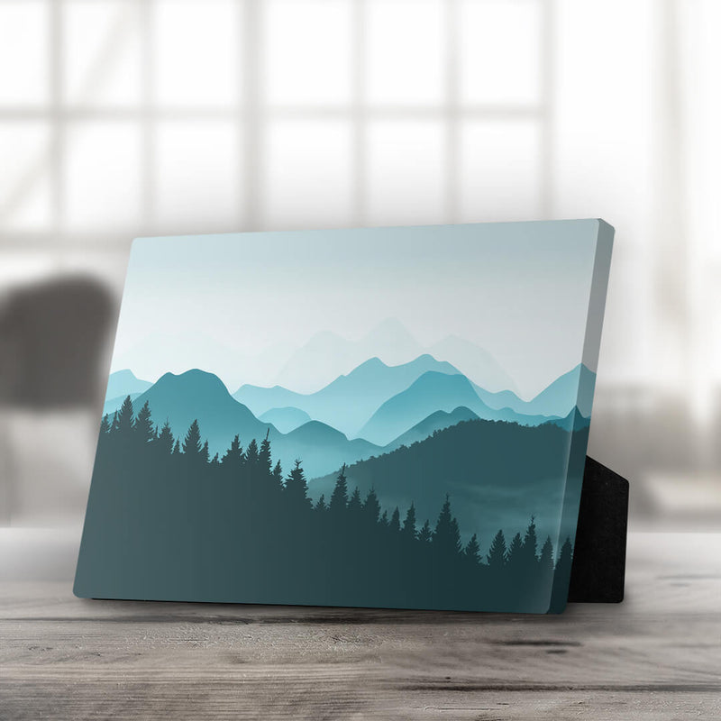 Subtle Fog Desktop Canvas