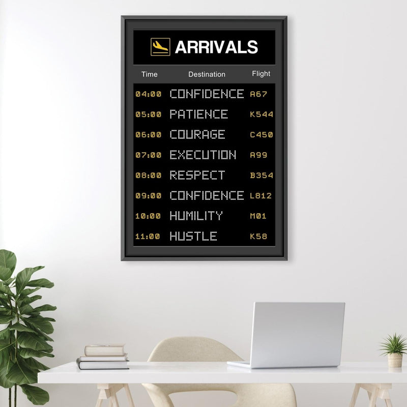 Success Arrivals Canvas