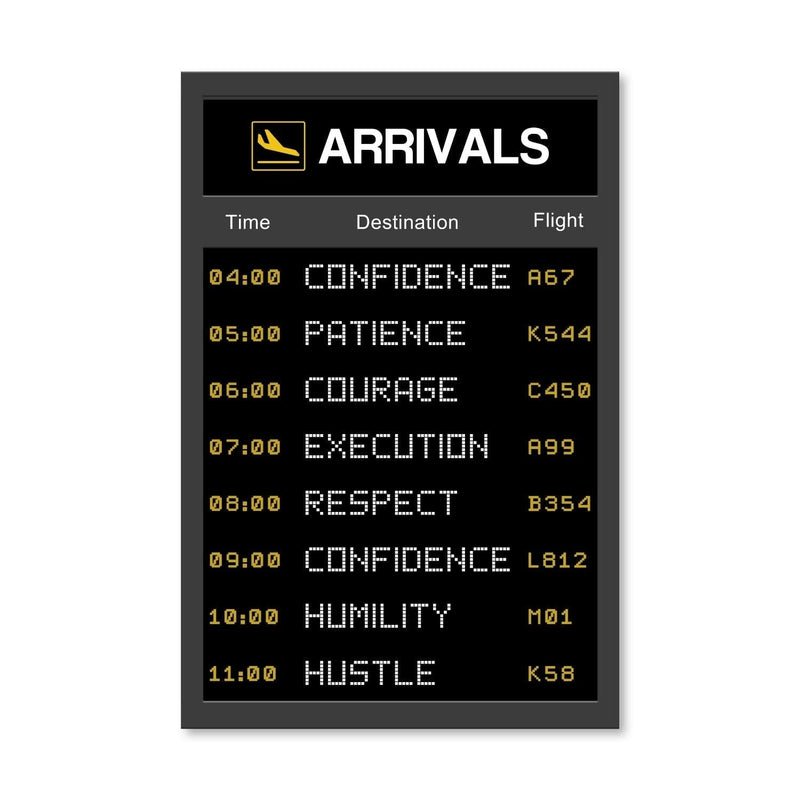 Success Arrivals Canvas