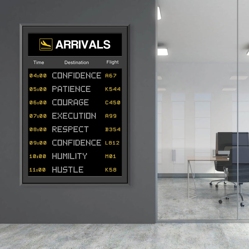 Success Arrivals Canvas