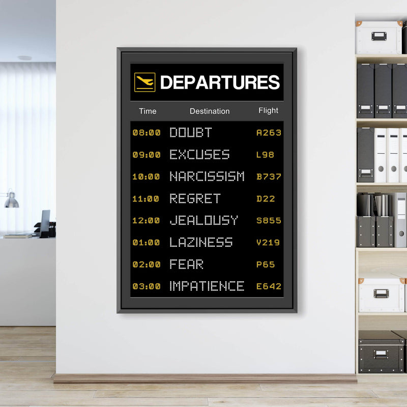 Success Departures Canvas