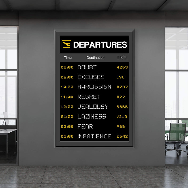 Success Departures Canvas