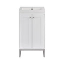 James Martin Chianti 20" Single Bathroom Vanity, Glossy White