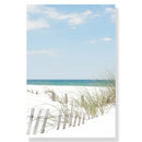 GobekUsa Summer Beach Seashell Canvas Wall Art