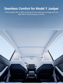 Summer Comfort Pack: Roof & Windshield Shades for Model Y Juniper