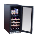 Summerset 15-Inch Outdoor Rated Wine Cooler [RFR-15W/WD] (SAK73695)
