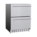Summerset 24-Inch Outdoor Rated Double Drawer Refrigerator [RFR-24DR2-A] (SAK95283)