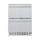 Summerset 24-Inch Outdoor Rated Double Drawer Refrigerator [RFR-24DR2-A] (SAK95283)