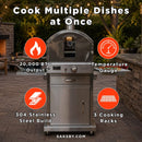 Summerset 60" Outdoor Freestanding Gas Pizza Oven [SS-OVFS-LP/NG] (SAK17543)