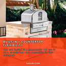 Summerset Outdoor Built-In Countertop Gas Pizza Oven [SS-OVBI] (SAK73182) by SAKSBY WHOLESALE