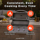 Summerset Sizzler Built-In Propane Gas Grill [SIZ26/32/38] (SAK71502) by SAKSBY.com