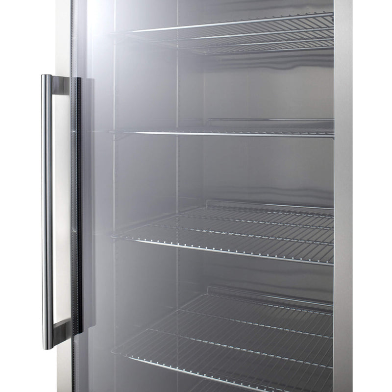 Summit 24‑Inch Wide 10.6 Cu Ft Passive‑Heat Blanket Warmer With Glass Door & Digital Thermostat [PTHC125G] (SAK18294)