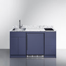 Summit Turnkey Caldera Kitchenette With A Cooktop, Refrigerator-Freezer, Sink, And Pre-Installed Cabinetry [CALDERAWH35] (SAK73248)