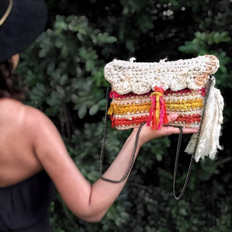 Sun Burst Clutch Crochet Pattern