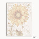 Sunflower & Honey Bee