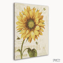 Sunflower & Honey Bee