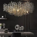 GobekUsa Sunflower Crystal Chandelier for Dining Room