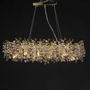 GobekUsa Sunflower Crystal Chandelier for Dining Room