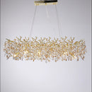GobekUsa Sunflower Crystal Chandelier for Dining Room