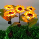 GobekUsa Sunflower Solar Garden Lights for Outdoor Decor