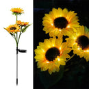 GobekUsa Sunflower Solar Garden Lights for Outdoor Decor