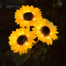 GobekUsa Sunflower Solar LED Garden Light - Auto Brightness