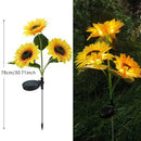 GobekUsa Sunflower Solar LED Garden Light - Auto Brightness