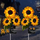 GobekUsa Sunflower Solar LED Garden Light - Auto Brightness