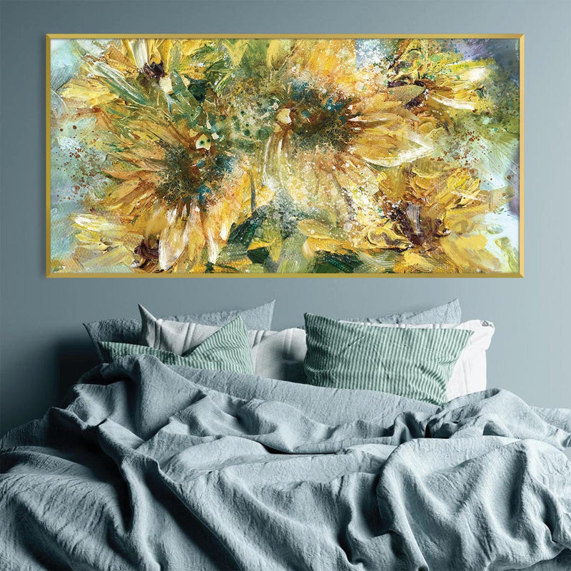 Sunflower Whirlwind Canvas