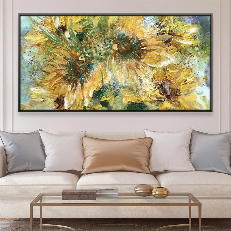 Sunflower Whirlwind Canvas