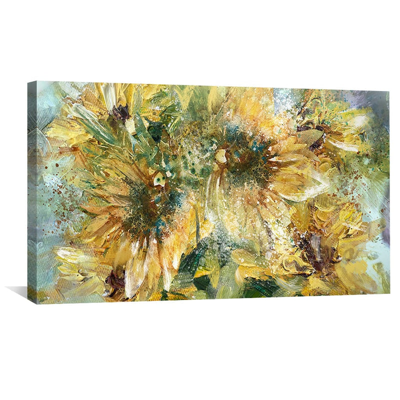 Sunflower Whirlwind Canvas