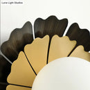 GobekUsa Sunflower Sconce Light Metallic Wall Lamp: Macaron Yellow 1-Light, Matte White Glass Ball