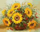 Sunflowers Oil Art