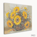 Sunflowers Oil Art