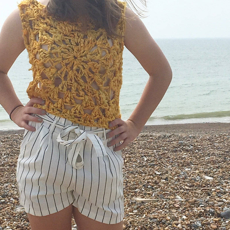 Sunny Days Tank Top Crochet Pattern