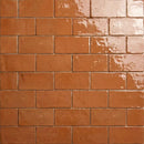 Sunrise Natural Hand Pressed Terracotta Tiles 3x6