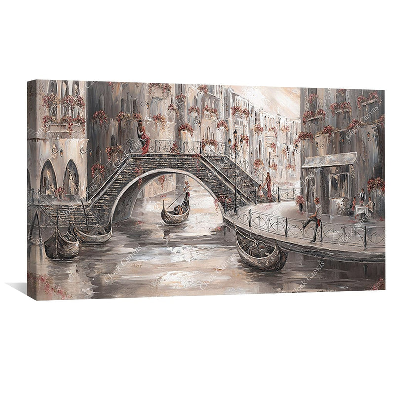 Sunset Glow, Venice Charm Canvas