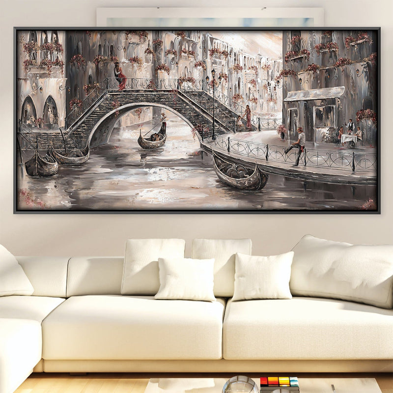 Sunset Glow, Venice Charm Canvas