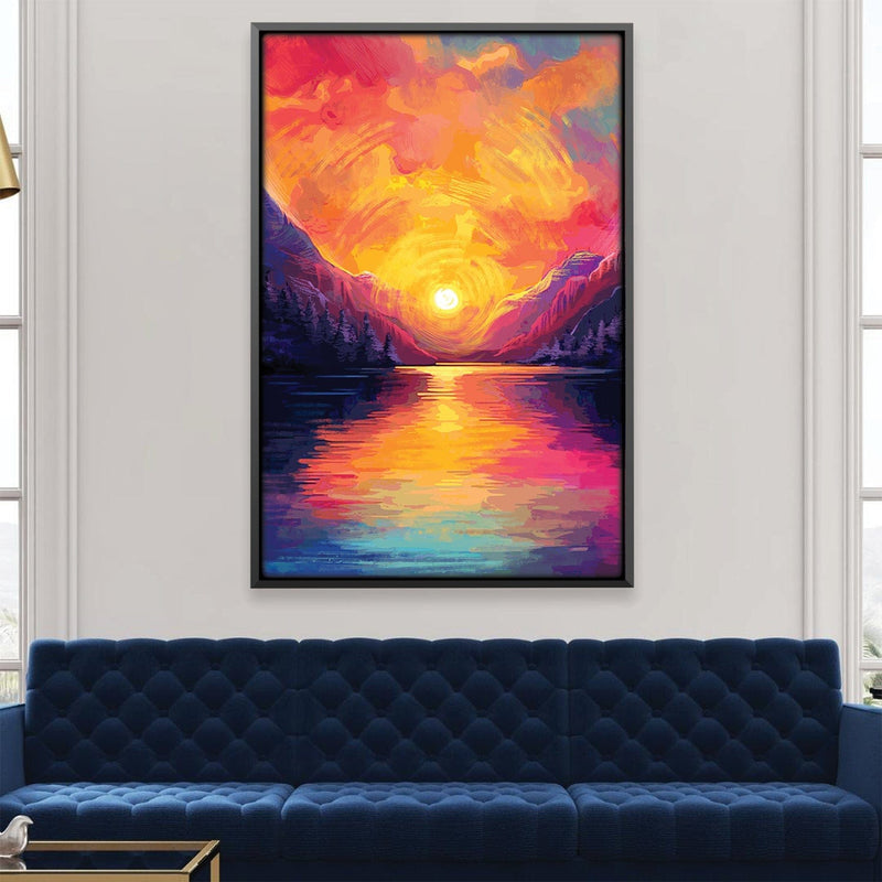 Sunset Mirage Canvas