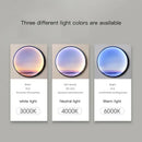 GobekUsa Circular Ring Sky Blue White Cloud Wall Lamp for Living Room Baby Bedroom