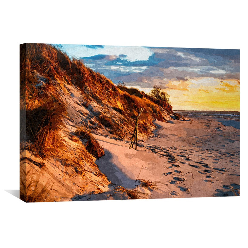 Sunset on the Dunes Canvas