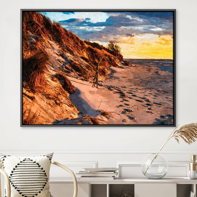 Sunset on the Dunes Canvas